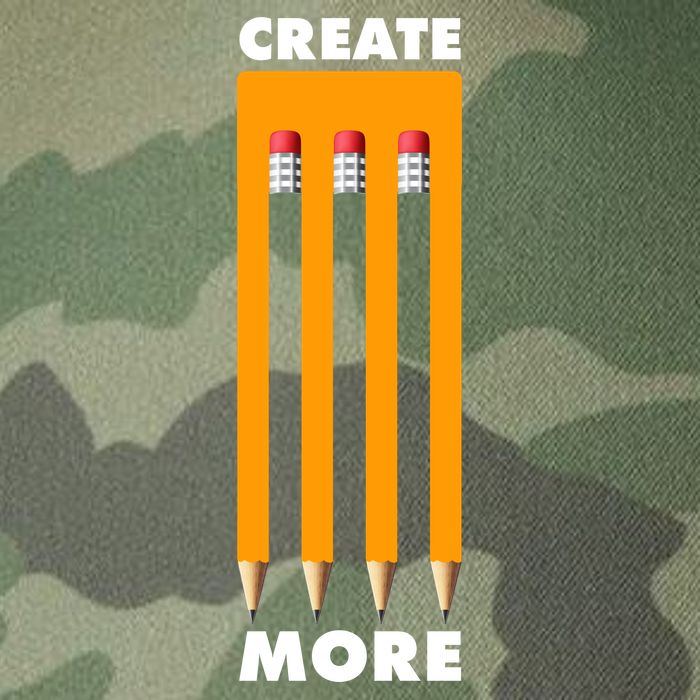 Create More Optical Illusion Pencils Legacy Tie Dye Trucker Hat