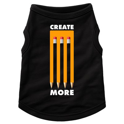 Create More Optical Illusion Pencils Doggie Tank