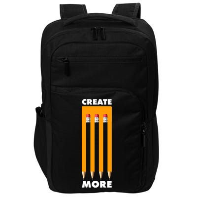Create More Optical Illusion Pencils Impact Tech Backpack