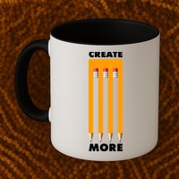 Create More Optical Illusion Pencils Mug