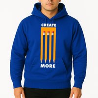 Create More Optical Illusion Pencils Hoodie
