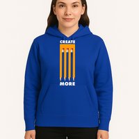 Create More Optical Illusion Pencils Hoodie