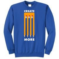 Create More Optical Illusion Pencils Sweatshirt