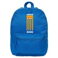 Create More Optical Illusion Pencils 16 in Basic Backpack