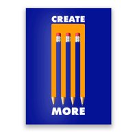 Create More Optical Illusion Pencils Poster