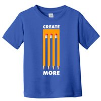 Create More Optical Illusion Pencils Toddler T-Shirt