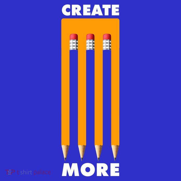 Create More Optical Illusion Pencils Short Acrylic Beanie