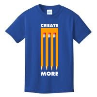 Create More Optical Illusion Pencils Kids T-Shirt