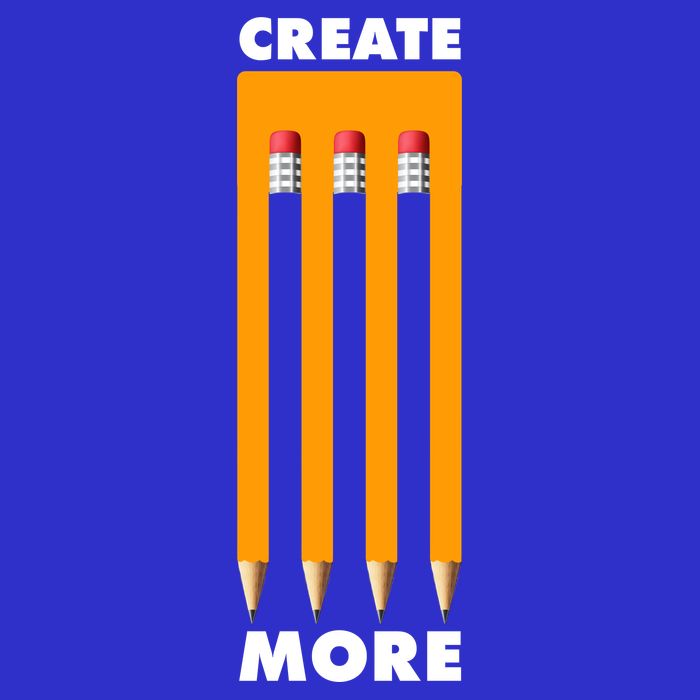 Create More Optical Illusion Pencils Kids T-Shirt