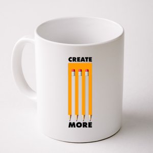 Create More Optical Illusion Pencils Coffee Mug