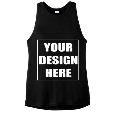 Create Your Own Custom Personalized Ladies PosiCharge Tri-Blend Wicking Tank