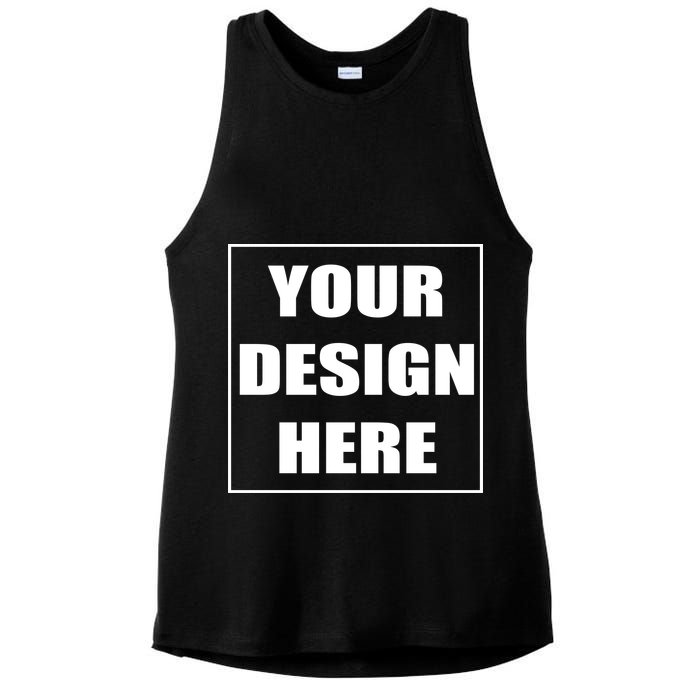 Create Your Own Custom Personalized Ladies PosiCharge Tri-Blend Wicking Tank