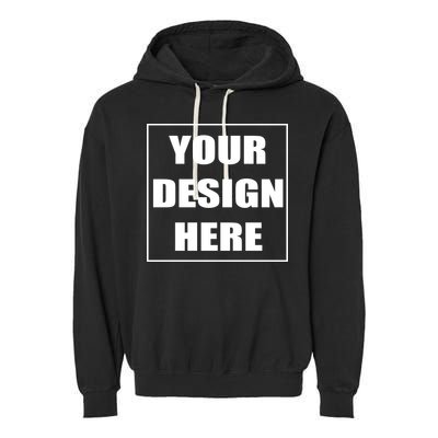 Create Your Own Custom Personalized Garment-Dyed Fleece Hoodie