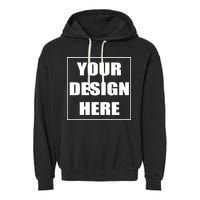 Create Your Own Custom Personalized Garment-Dyed Fleece Hoodie