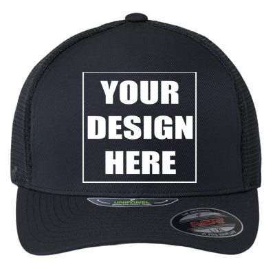 Create Your Own Custom Personalized Flexfit Unipanel Trucker Cap