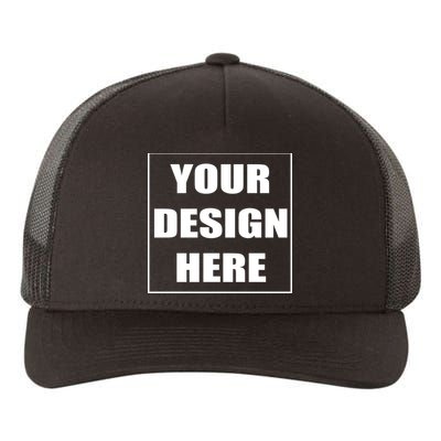 Create Your Own Custom Personalized Yupoong Adult 5-Panel Trucker Hat