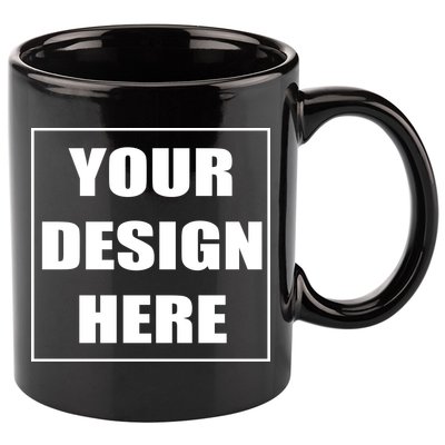Create Your Own Custom Personalized 11oz C Handle Ceramic Mug