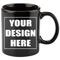 Create Your Own Custom Personalized 11oz C Handle Ceramic Mug