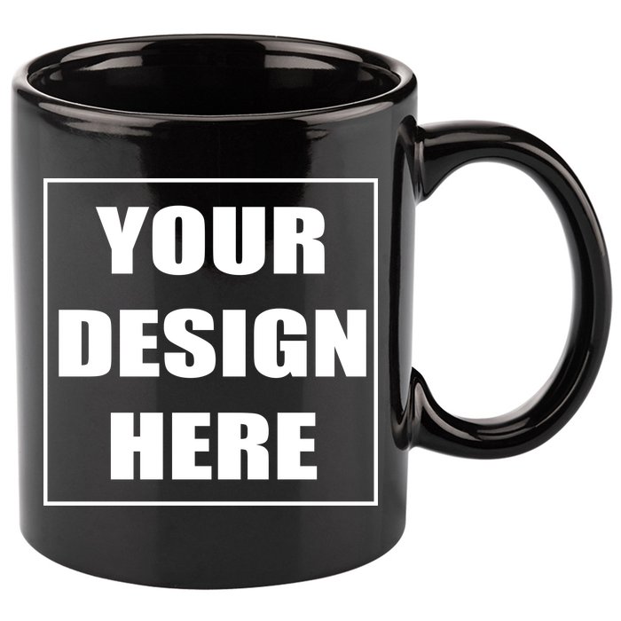 Create Your Own Custom Personalized 11oz C Handle Ceramic Mug