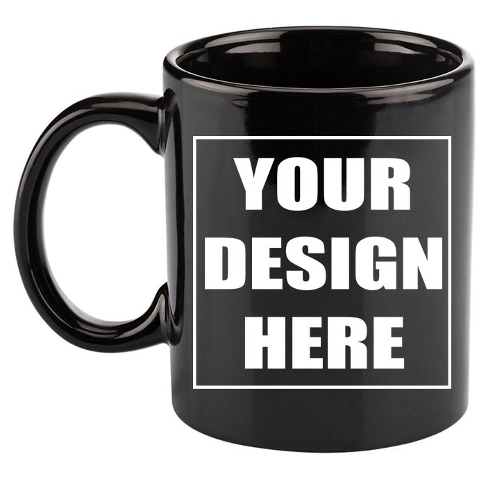 Create Your Own Custom Personalized 11oz C Handle Ceramic Mug