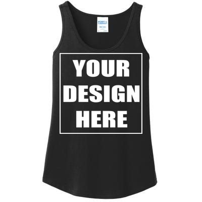 Create Your Own Custom Personalized Ladies Essential Tank