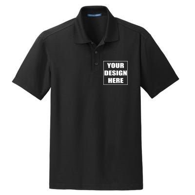 Create Your Own Custom Personalized Dry Zone Grid Polo