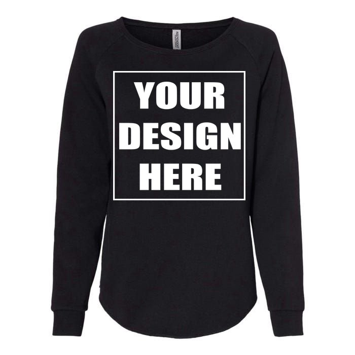 Create Your Own Custom Personalized Womens California Wash Sweatshirt