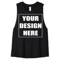 Create Your Own Custom Personalized Women's Racerback Cropped Tank