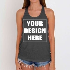 Create Your Own Custom Personalized Women's Knotted Racerback Tank