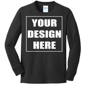 Create Your Own Custom Personalized Kids Long Sleeve Shirt