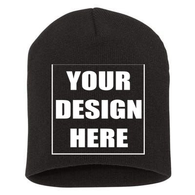 Create Your Own Custom Personalized Short Acrylic Beanie