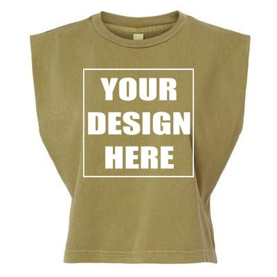 Create Your Own Custom Personalized Garment-Dyed Women's Muscle Tee