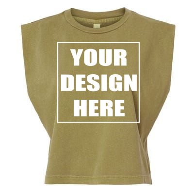 Create Your Own Custom Personalized Garment-Dyed Women's Muscle Tee