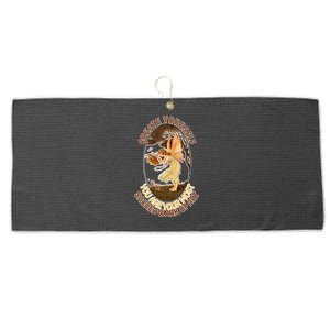 Create Yourself You Are Your Most Sacred Work Of Art  Large Microfiber Waffle Golf Towel