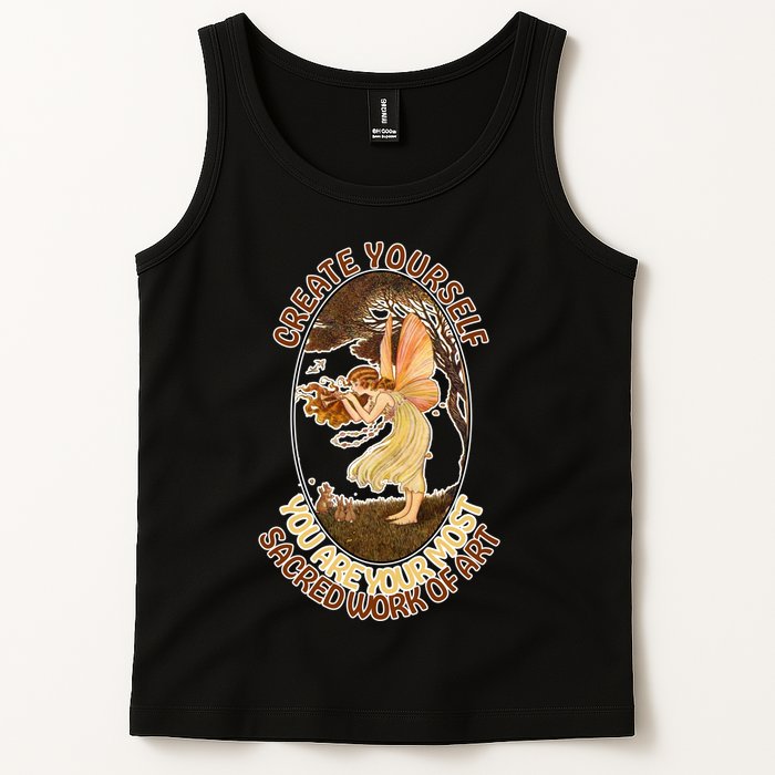 Create Yourself You Are Your Most Sacred Work Of Art  Tank Top