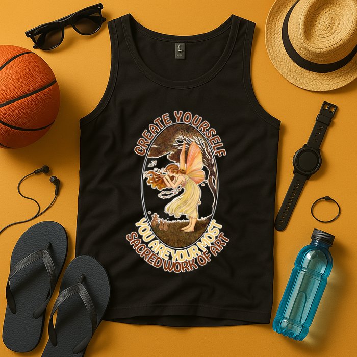 Create Yourself You Are Your Most Sacred Work Of Art  Tank Top