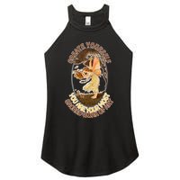 Create Yourself You Are Your Most Sacred Work Of Art  Women's Perfect Tri Rocker Tank