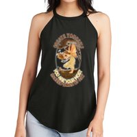 Create Yourself You Are Your Most Sacred Work Of Art  Women's Perfect Tri Rocker Tank