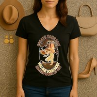 Create Yourself You Are Your Most Sacred Work Of Art  Women's V-Neck T-Shirt