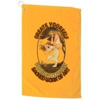 Create Yourself You Are Your Most Sacred Work Of Art  Golf Towel