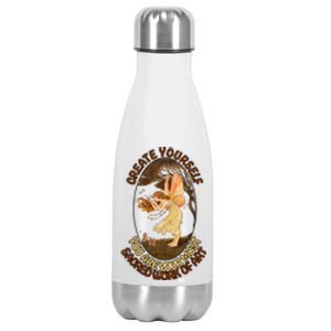 Create Yourself You Are Your Most Sacred Work Of Art  Stainless Steel Insulated Water Bottle