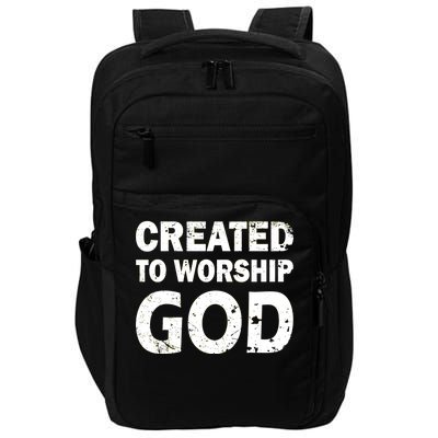 Created To Worship God Impact Tech Backpack