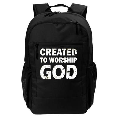 Created To Worship God Daily Commute Backpack