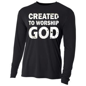 Created To Worship God Cooling Performance Long Sleeve Crew