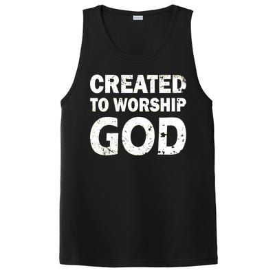 Created To Worship God PosiCharge Competitor Tank