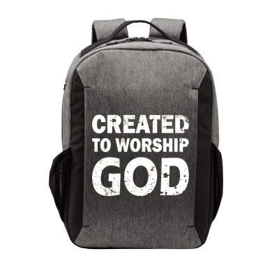 Created To Worship God Vector Backpack