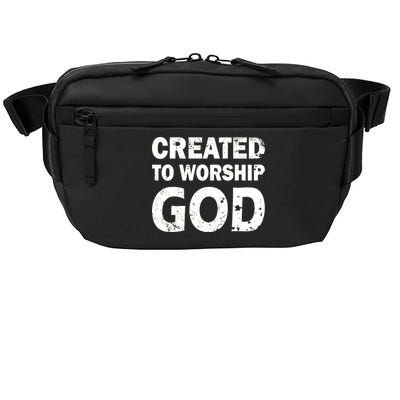 Created To Worship God Crossbody Pack