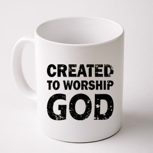 Created To Worship God Coffee Mug