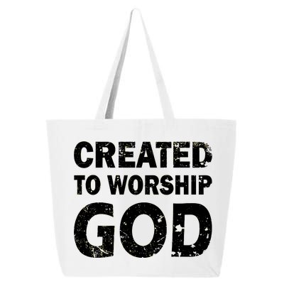 Created To Worship God 25L Jumbo Tote