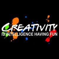 Creativity Is Intelligence Having Fun Bucket Hat